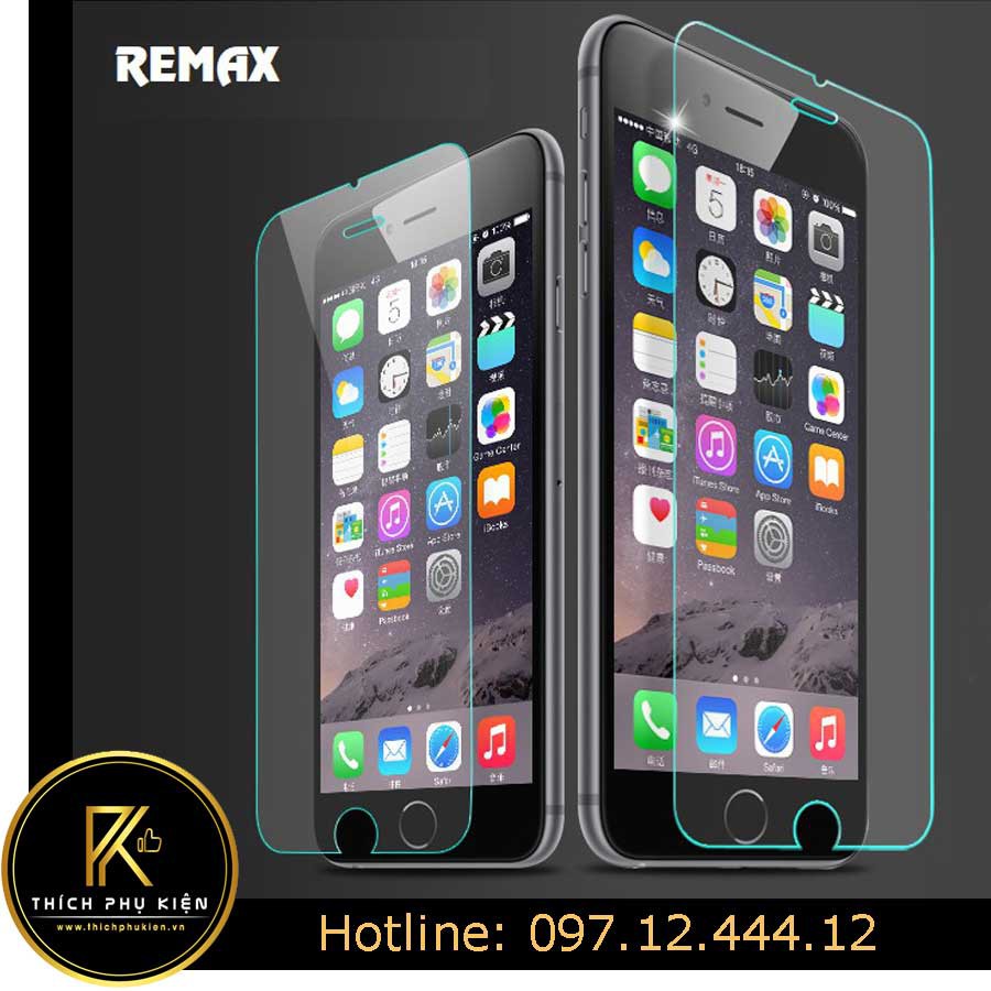 Kính cường lực màn hình trong Remax iPhone 6/6s/6 Plus/6s Plus/7/8/7 Plus/8 Plus/X/Xs/Xs Max/iP 11/ Pro/ Pro Max