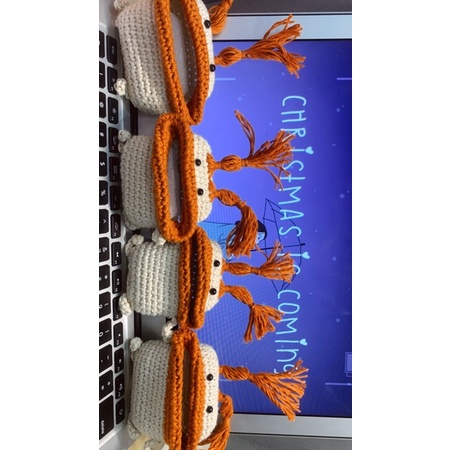 Case airpods bằng len- BIG MOUTH CASE/ Handmade- airpods 1/2/3/pro