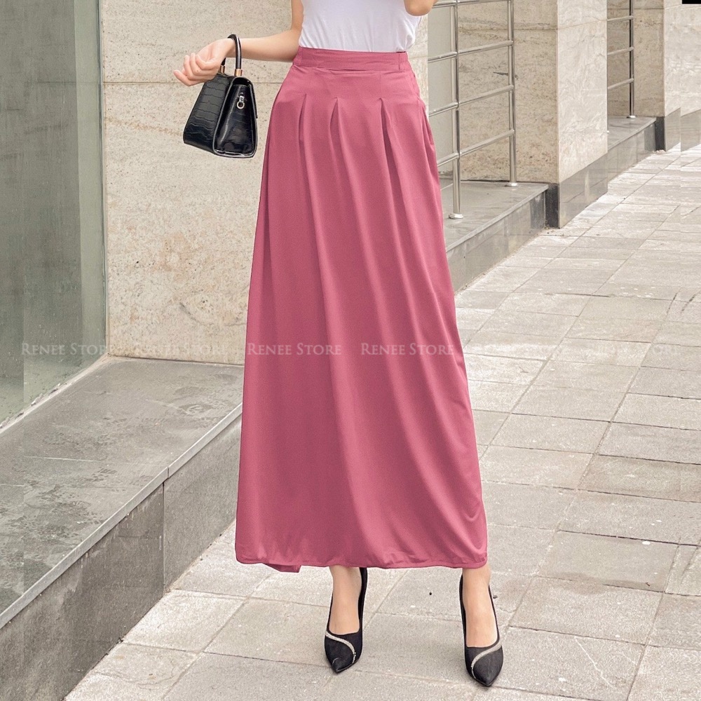 Váy chống nắng nữ RENEE chân váy nắng thun lạnh thông hơi eo dán, siêu co giãn - VQ1