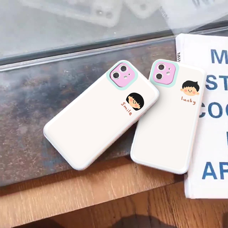 Ốp lưng iphone Tiny Friends cạnh vuông 6/6plus/6s/6splus/7/7plus/8/8plus/x/xr/xs/11/12/13/pro/max/plus/promax