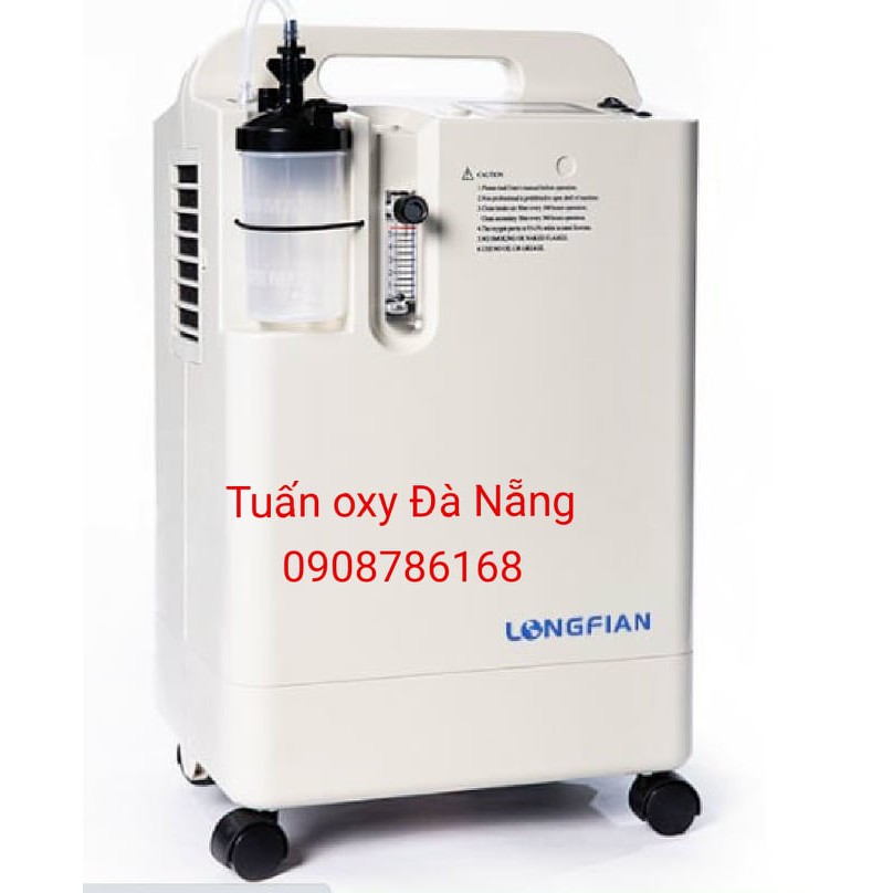 (Sẵn sàng)Máy tạo oxy longfian 5 lít