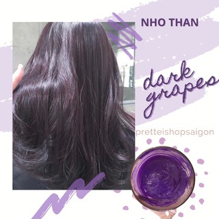 [kèm Trợ Nhuộm+Ủ tóc] Kem Nhuộm Tóc Màu TÍM NHO - Không Tẩy