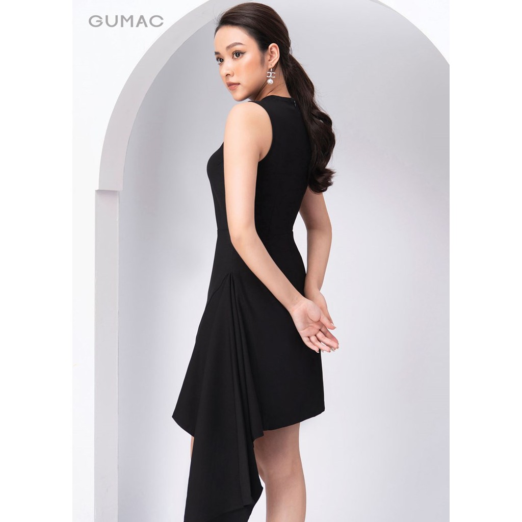 [Mã MABR07062 giảm 8% tối đa 50K đơn từ 249K] Đầm vạt lệch xẻ DA10259 GUMAC | BigBuy360 - bigbuy360.vn