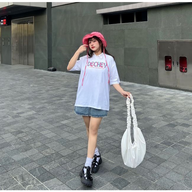 Áo Thun Cotton Unisex Nam Nữ Form Rộng Local Brand DECKEY COLOR