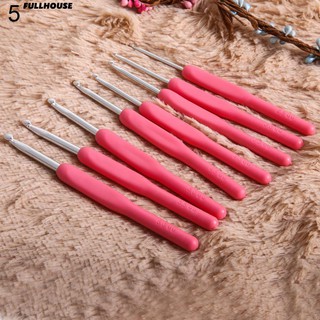 Bộ 8 cây móc len kích cỡ từ 2.5-6mm