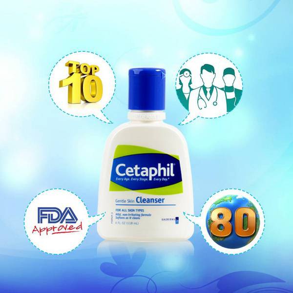 SỮA RỬA MẶT CETAPHIL GENTLE SKIN CLEANSER MỸ