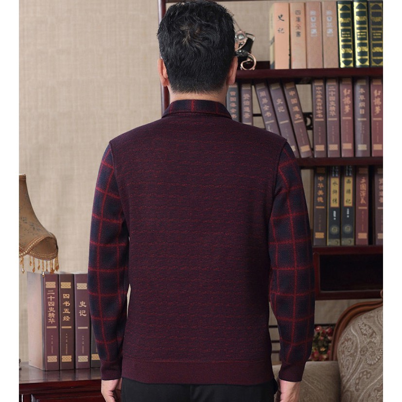 ÁO LEN TRUNG NIÊN NAM SANG TRỌNG SAL240