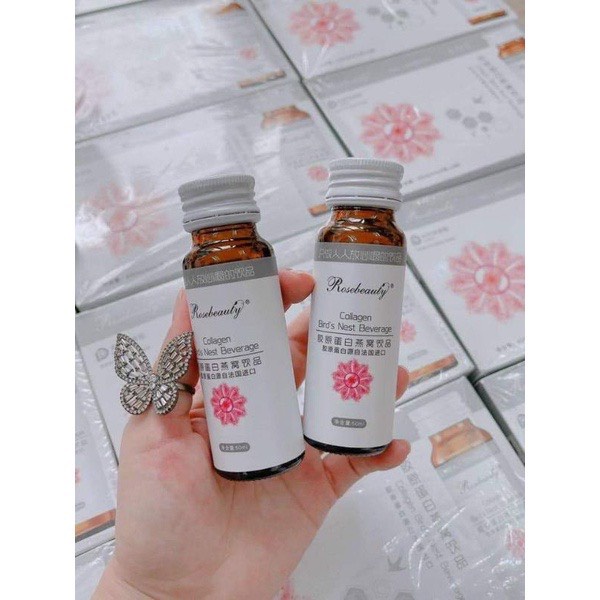 Nước uống Collagen Yến Trắng Da Rose Beauty