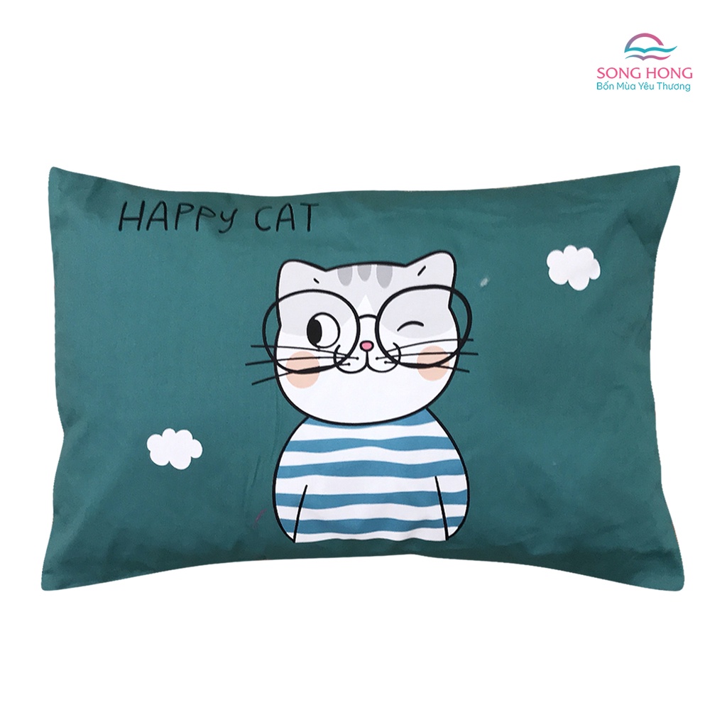 Gối trẻ em Sông Hồng 32x50cm, 40x58cm chất cotton