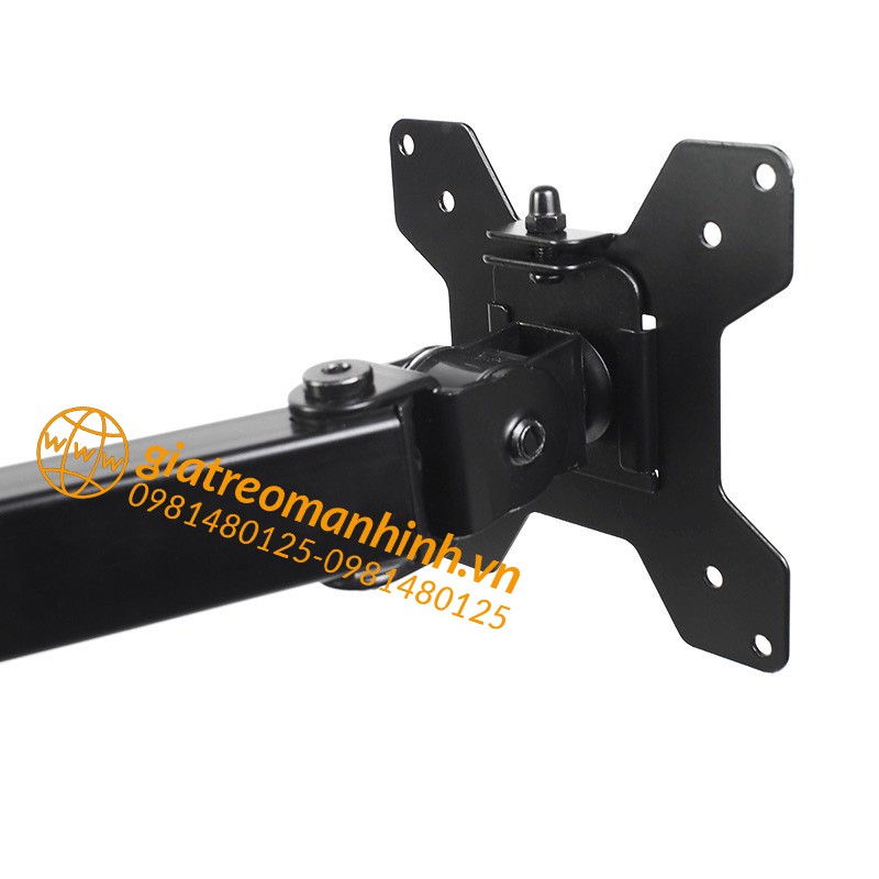Giá Treo 2 Màn Hình M042 Cao Cấp 17-27 Inch / Tải Trọng 8Kg - Thiết Kế Chân V Để Bàn