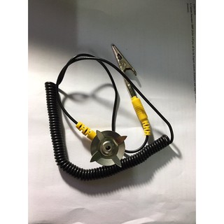 DÂY TIẾP ĐẤT CHỐNG TĨNH ĐIỆN 1.8M 1 đầu tròn