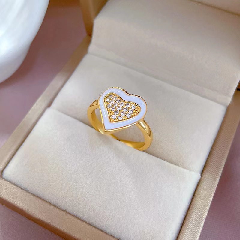 Nhẫn Mạ Vàng 24K Hình Rắn Và Hoa May Mắn