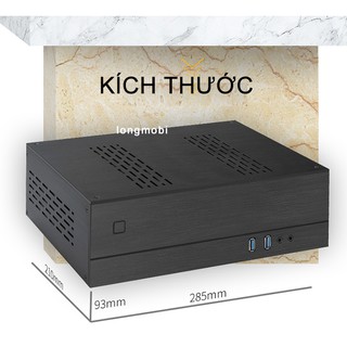 XQBOX A02 - Vỏ Máy Tính HTPC, Music Server Cao Cấp