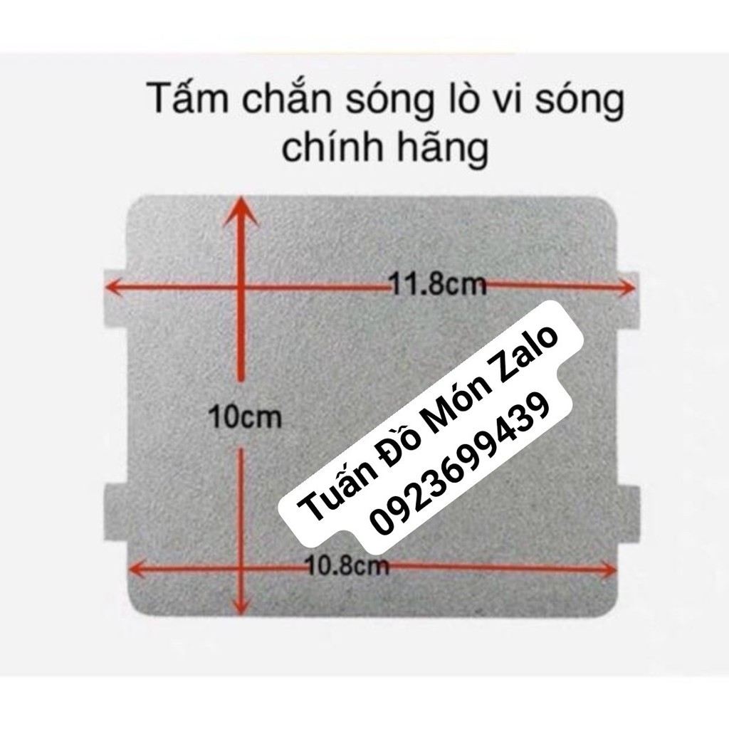 Tấm chắn (tấm Amiang) lò vi sóng SHARP  phụ tùng linh kiện chính hãng