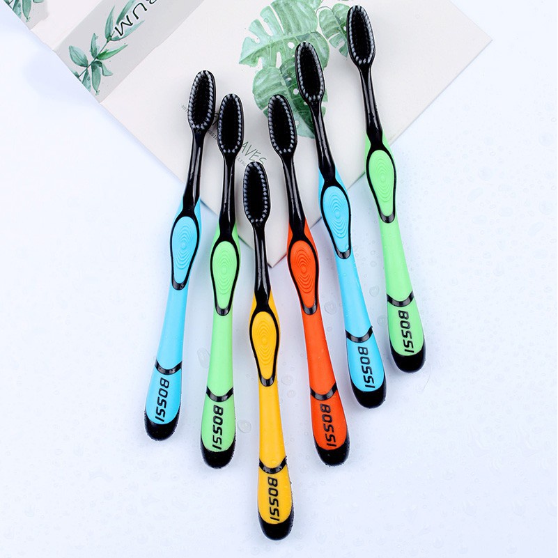 Set 5 Bàn Chải Than Tre Hoạt tính Bossi Hàn Quốc[GIÁ SỈ]