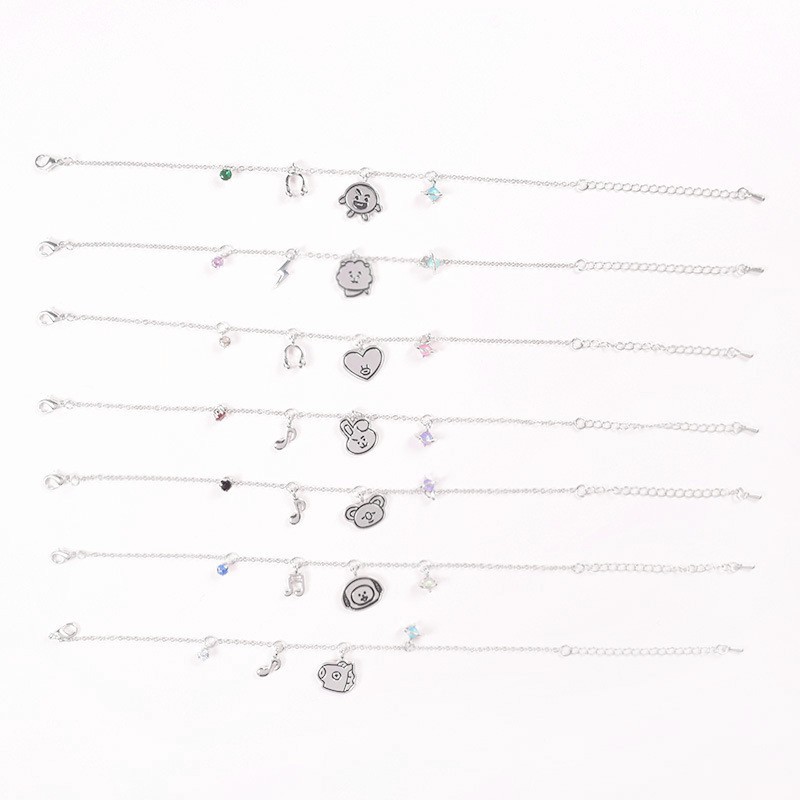 Lắc chân phong cách KPOP BTS bt21 dễ thương