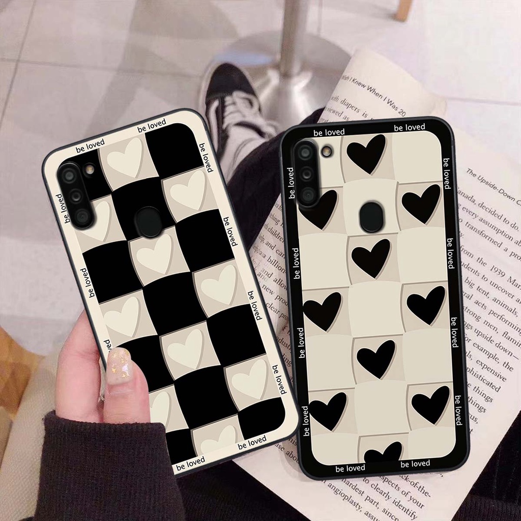 Ốp Samsung A11 / M11 trái tim, thời trang, thể thao, ốp viền dẻo đẹp