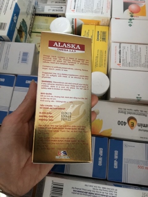 DẦU CÁ OMEGA 3-6-9 GIÚP TĂNG CƯỜNG THỊ LỰC (100 viên)