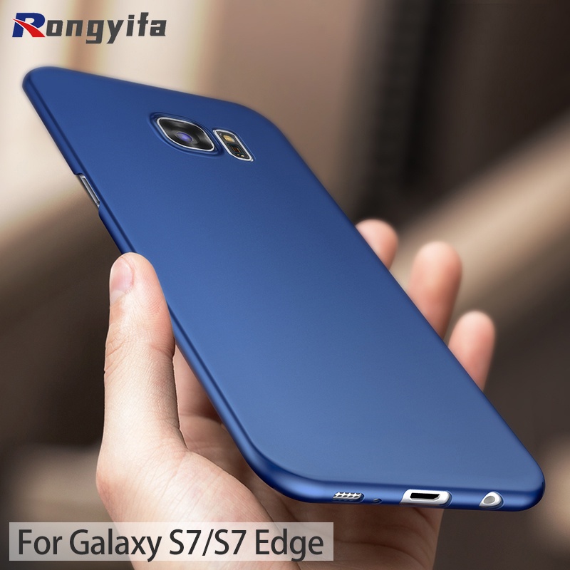 Ốp Điện Thoại PC Cứng Siêu Mỏng Chống Sốc Cho Samsung Galaxy S9 S8 Plus S7 S10e S20 FE S10 5G S7 S6 Edge S6Edge Plus