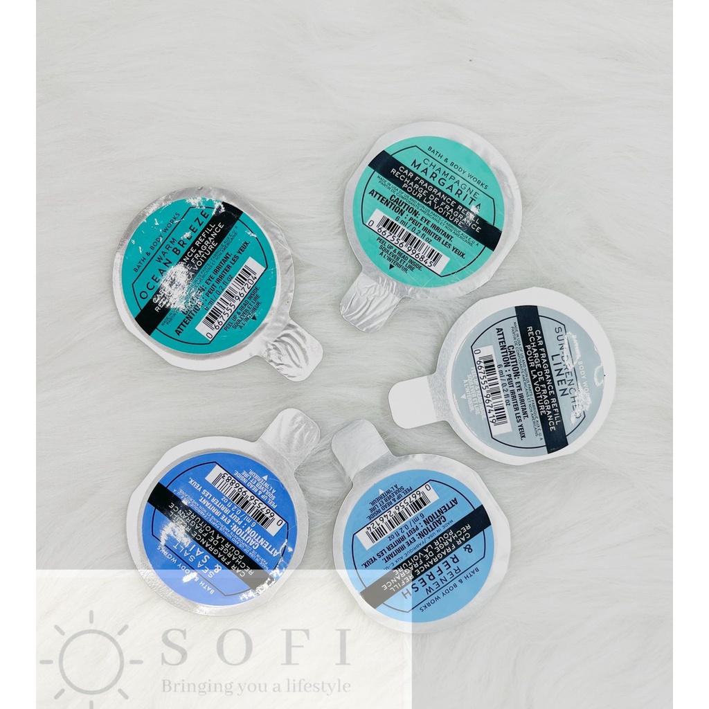 Tinh dầu thơm ô tô  xe hơi - Kẹp tinh dầu Bath and Body Works- Car Fragrance/ Vent/clip