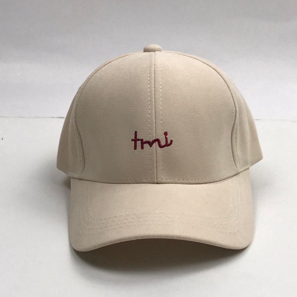 Mũ lưỡi trai thêu chữ Tmi Nón kết chất nỉ nhung cao cấp thời trang form unisex nam nữ K12 MN