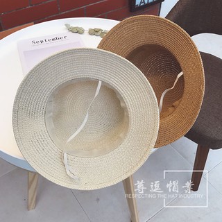 Mũ Cói Du Lịch Thắt Nơ Bé Gái
