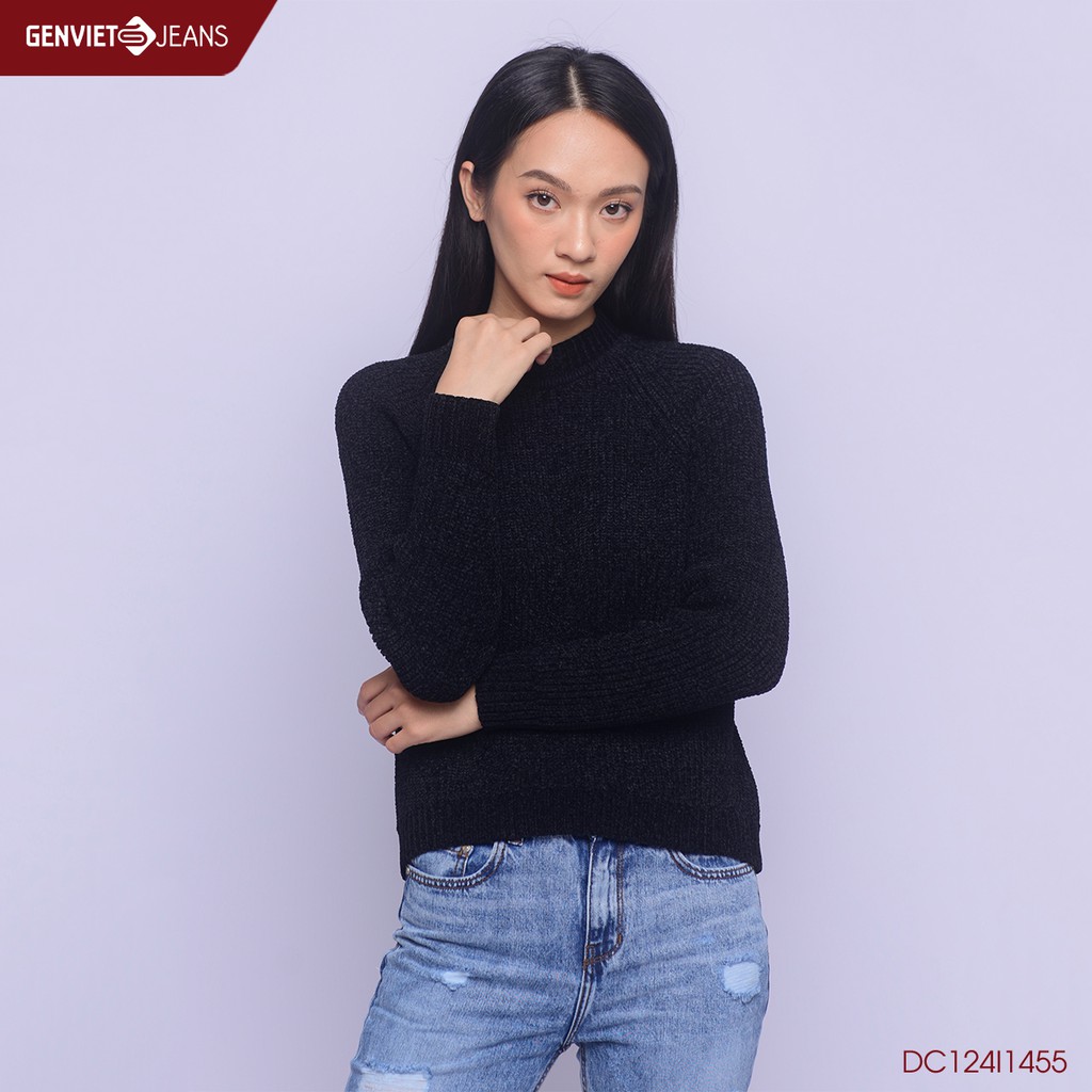 Áo len dài tay Nữ DC124I1455 GENVIET JEANS