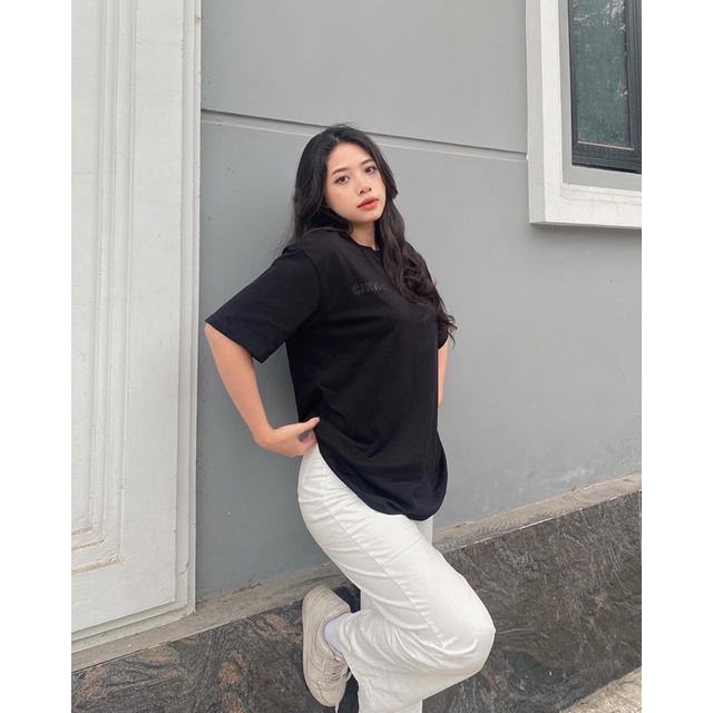 Áo phông unisex CINIMON BASIC TEE local brand tay lỡ màu đen
