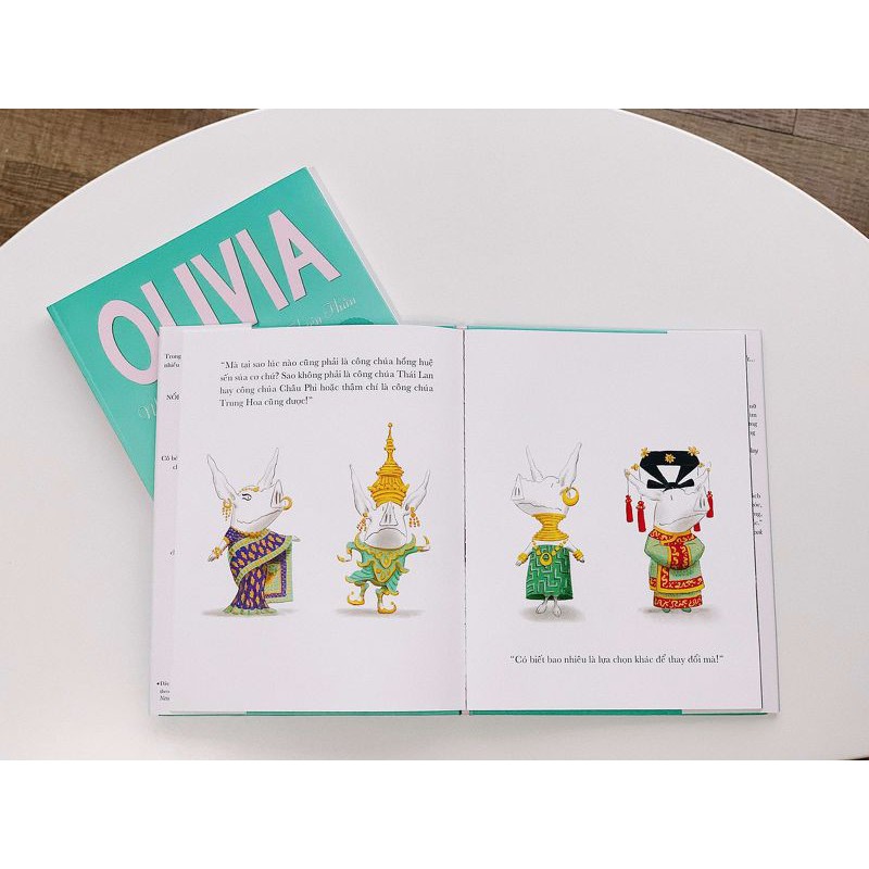 [Mã LIFEMALL995 giảm 10% đơn 99K] Sách - Olivia và những nàng công chúa thiên thần