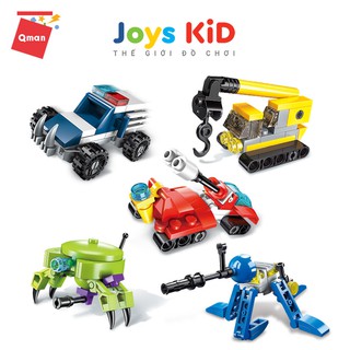 Đồ chơi xếp hình lego QMAN 2101: Hyperfunction Tactical Unit - Joys KiD