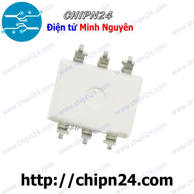 [1 CON] Opto MOC3063 SOP-6 Trắng (SMD Dán)