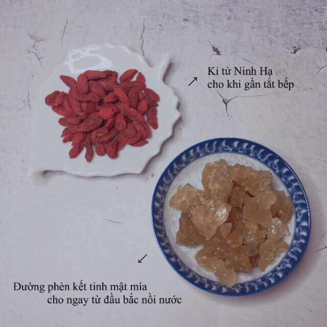 combo khách 1kg táo đỏ nguyên và 1kg kỳ tử