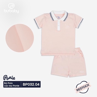 [ Bu baby] Bộ cộc tay Ponie BU BABY cho bé từ 6 tháng đến dưới 4 tuổi