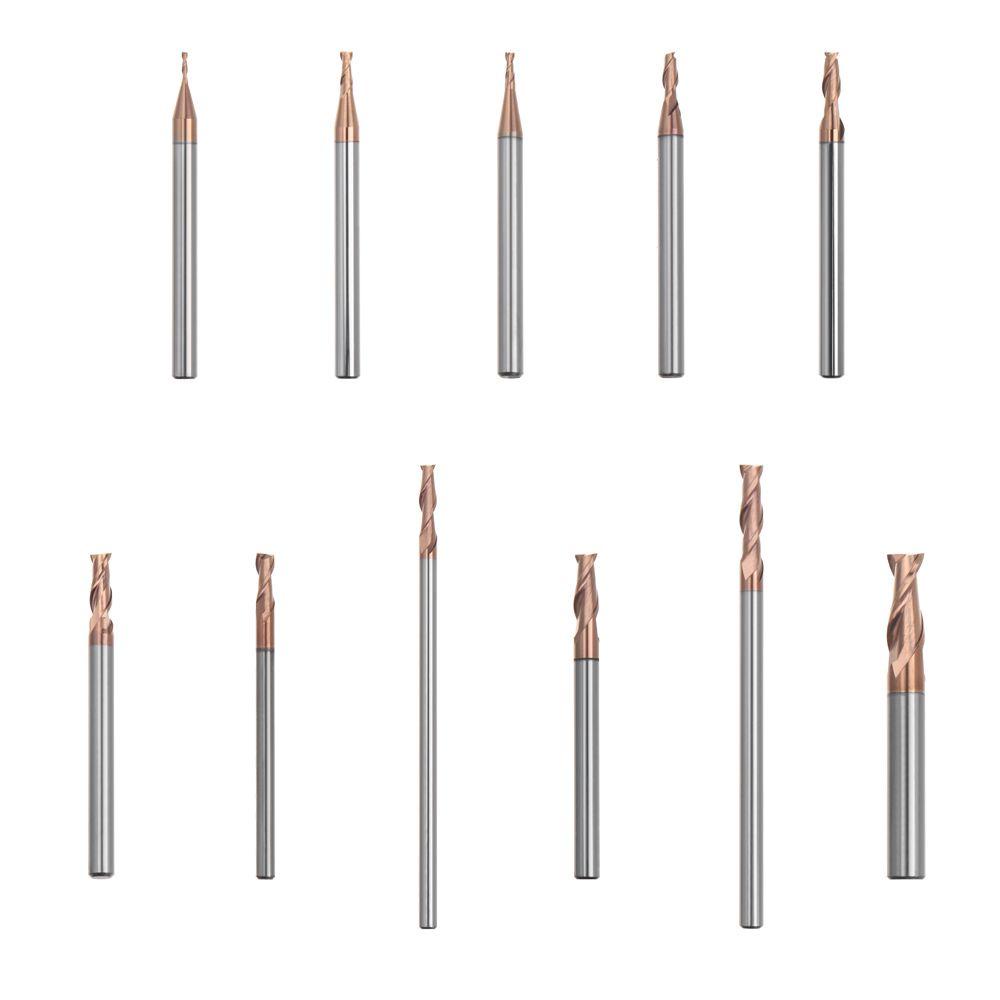 ESPO Đầu Mũi Khoan Cắt Bằng Hợp Kim Carbide Dài 2 Rãnh Kích Thước 50 / 75mm