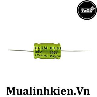 Tụ hóa vàng ELUM 100 V 2,2µF
