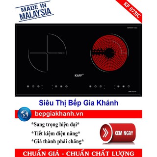 Bếp điện từ KAFF KF 073IC, bếp điện từ đôi, bếp điện từ giá rẻ, bếp điện từ, bếp điện từ hồng ngoại, bếp từ hồng ngoại