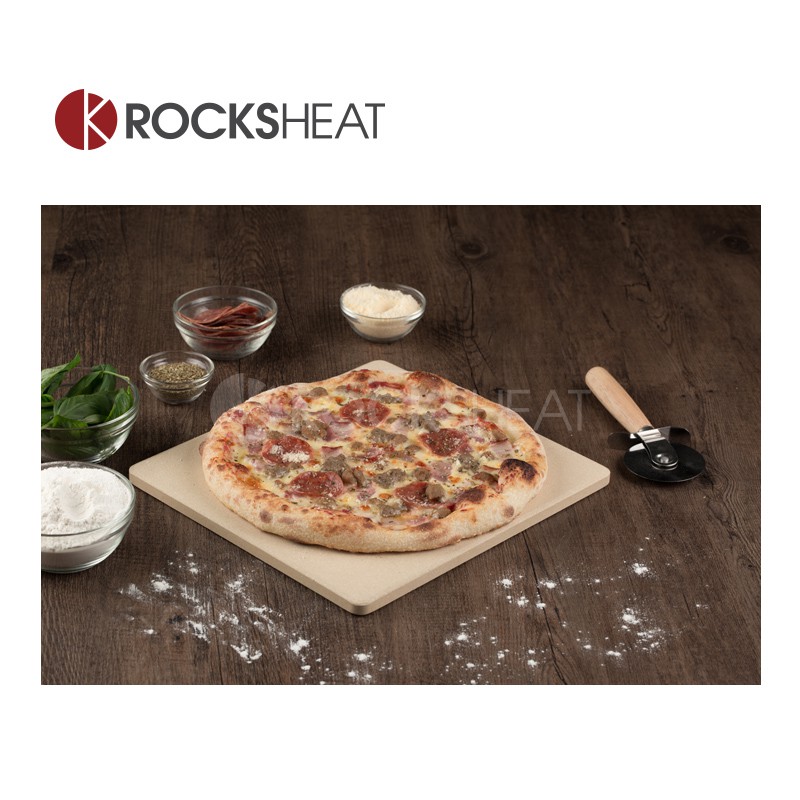 đá nướng bánh mì sourdough, pizza rocksheat -có sẵn size 30X38X1,2 cm còn lại là order
