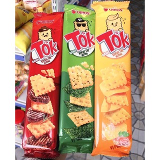 BÁNH KHOAI TÂY NƯỚNG TOK ORION 3 VỊ GÓI 38,5G
