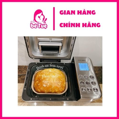 Máy làm bánh mỳ Ranbem 135G đa năng tự động (Hướng dẫn sử dụng &amp; Nút bấm Tiếng Việt)