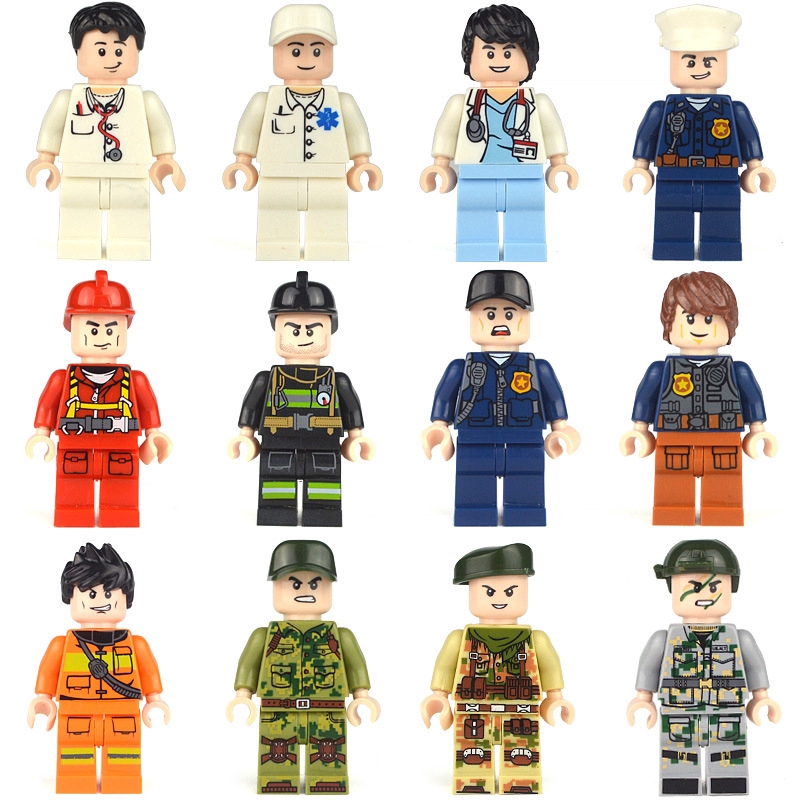 Bộ Lắp Ráp Lego Mô Hình Cảnh Sát Ninja Cho Bé
