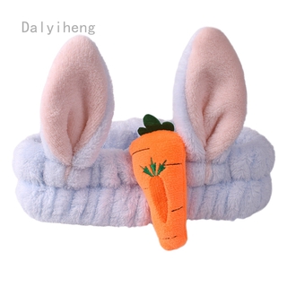 Băng Đô Rửa Mặt Hình Tai Thỏ Cà Rốt Sáng Tạo Kiểu Hàn Quốc Mới