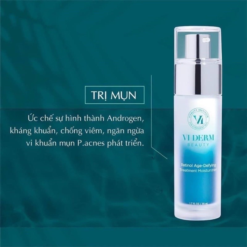 VI Derm Retinol Age-Defying Treatment Moisturizer – Kem dưỡng chống lão hóa toàn diện 50ml