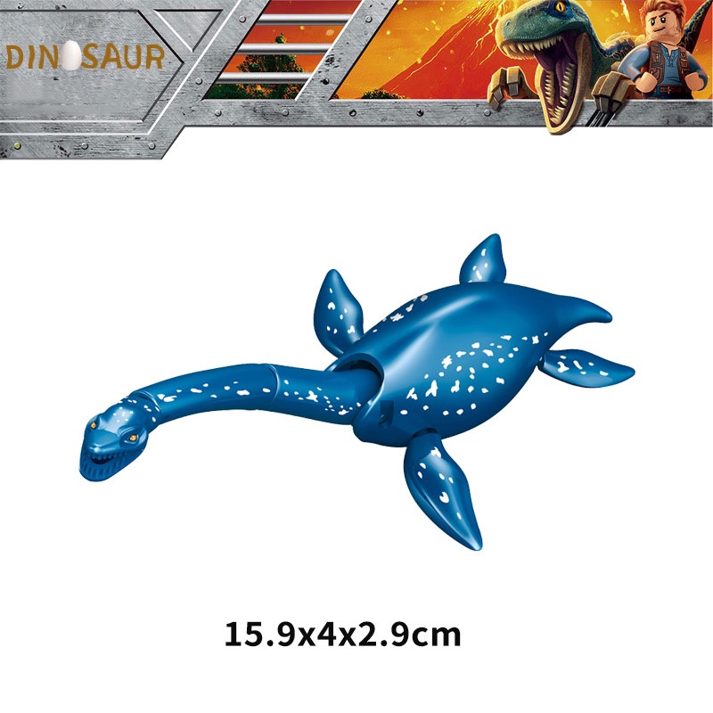 Mô Hình Khủng Long Mẫu Mới 2023 Đồ Chơi Lắp Ráp Khủng Long Quetzalcoatlus Therizinosaurus Pyrororaptor Plesiosaur