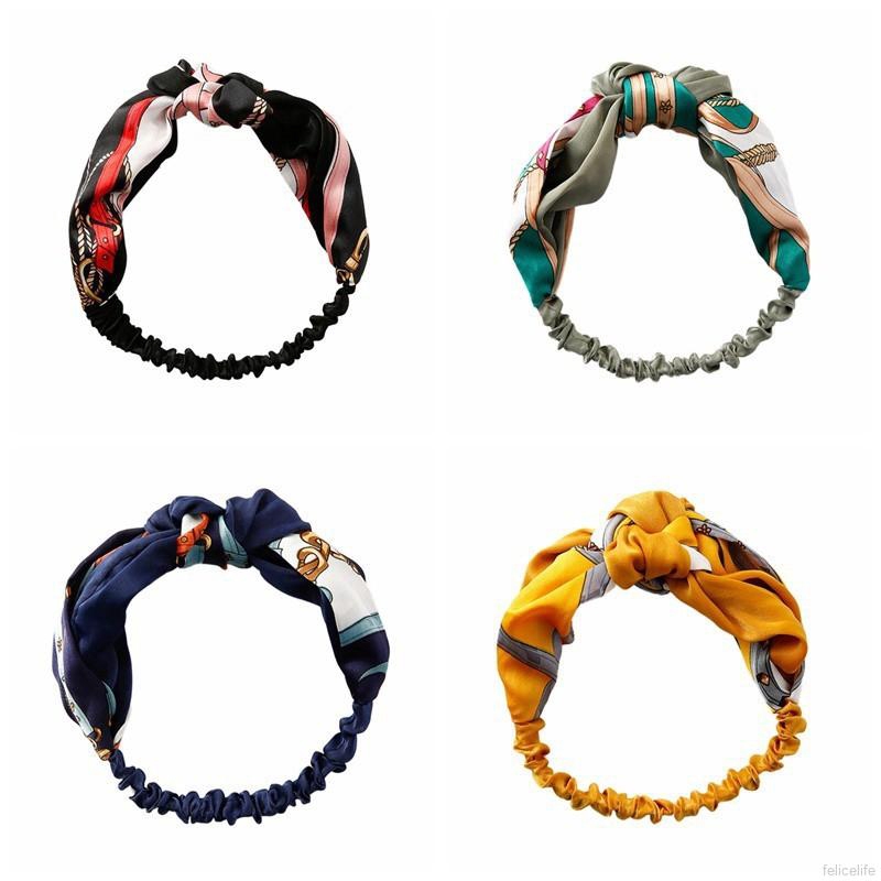 Băng đô co giãn phong cách Vintage thời trang cho nữ