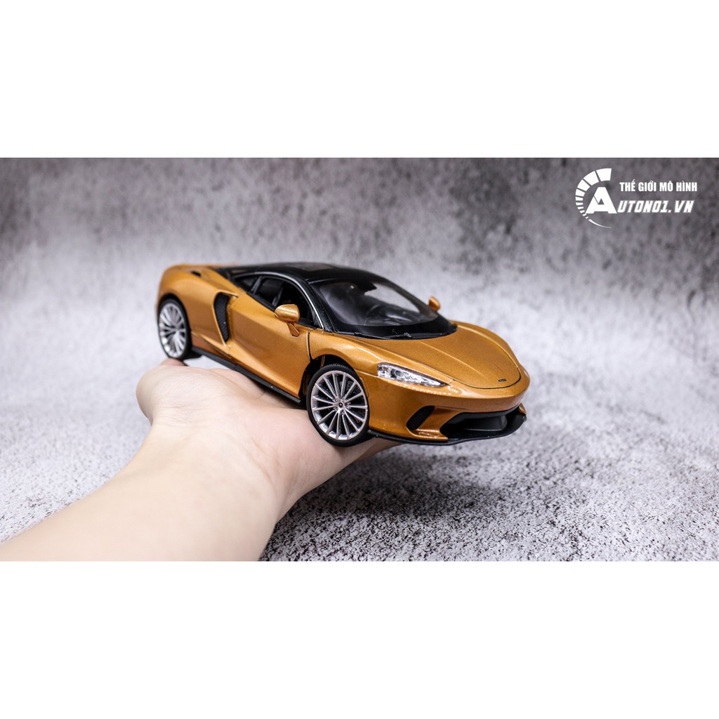 MÔ HÌNH XE MCLAREN GT ORANGE 1:24 WELLY 7445