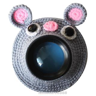 Child Cute Animal Handmade Kid Knitted Lens Accessory Photography Props Posing Teaser Toy Camera Buddies