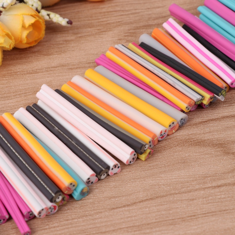 Set 50 Que Trang Trí Móng Tay Họa Tiết Động Vật 3D Độc Đáo