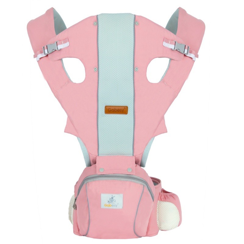 Địu em bé địu ngồi có đỡ cổ Gabesy chống vòng kiềng