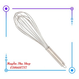 Dụng cụ đánh trứng inox cao cấp 26cm