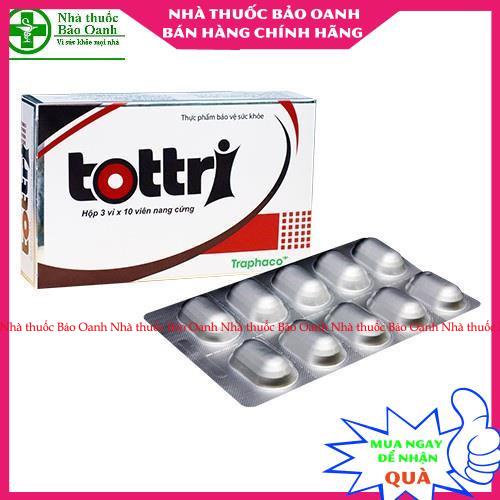 Tottri dạng viên nang và dạng cốm - hỗ trợ cho người bệnh trĩ, táo bón - Chính hãng Tot Tri Traphaco từ chất xơ hòa tan